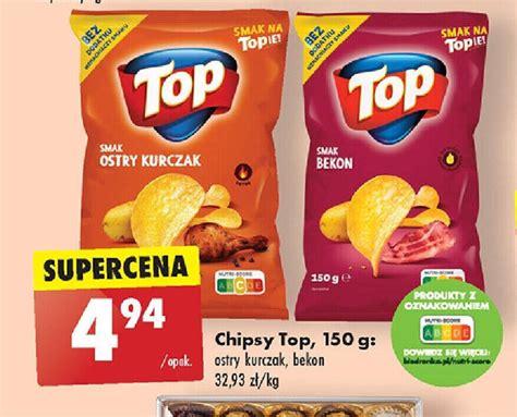 Promocja Chipsy Top G W Biedronka