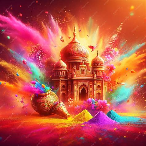color powder for holi festival 1