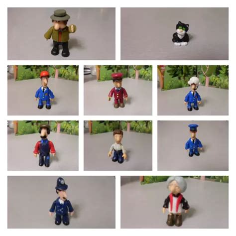 POSTMAN PAT SDS Figures Ted Glen - Pat - Goggins - Ben - Jess - PC ...