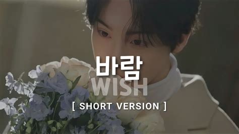 ASTRO YOON SANHA Wish 바람 Short ver Hangul English Lyrics YouTube