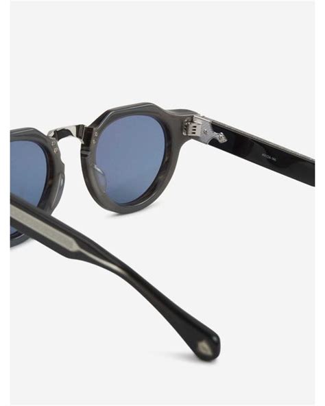 Matsuda Oval Sunglasses In Blue For Men Lyst Uk