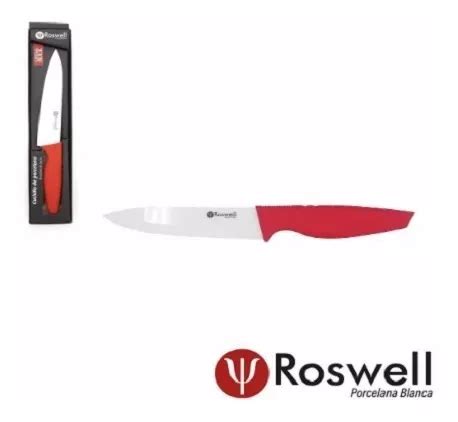 Cuchillo Roswell Porcelana C Mango Silicona 24cm