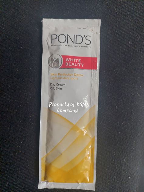 POND S WHITE BEAUTY Skin Perfector DETOX Lightens Dark Spots Day Cream