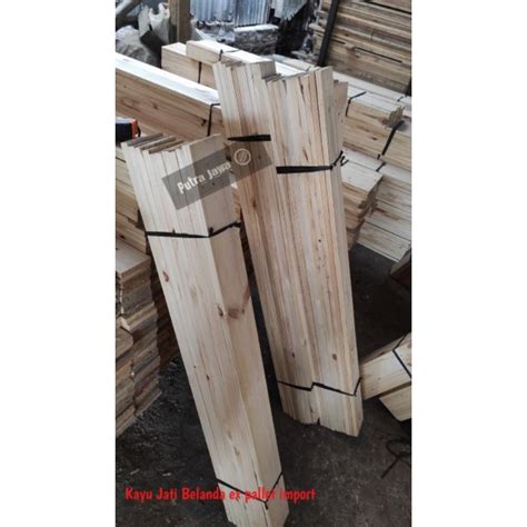 Jual Kayu Jati Belanda Pinus Bekas Pallet Import Sudah Halus Siap Pakai