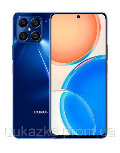 Смартфон Honor X8 6 128Gb Blue Global Version UK, код: 8469622 (ID ...