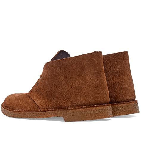 Clarks Originals Desert Boot Cola Suede END US