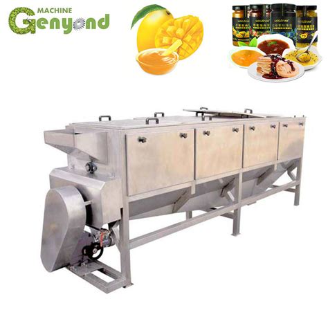 Fruit Mango Pulping Machine For Mango Jam Making Line China Mango Jam