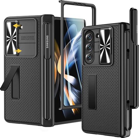 Fewdew For Samsung Z Fold 5 Case Z Fold 5 Case With S Pen Holder