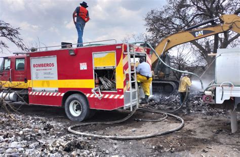 Por fin está controlado el incendio en el basurero municipal de Cuitzeo