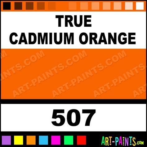 True Cadmium Orange Pebeo Oil Paints - 507 - True Cadmium Orange Paint ...