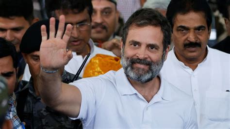 Rahul Gandhi Indian Mp Sentenced To Two Years In Prison For Defaming