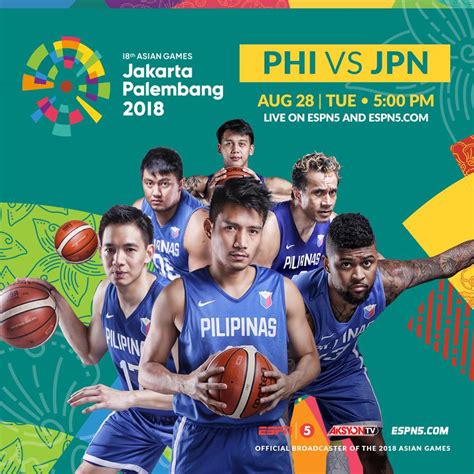 Gilas Pilipinas vs Japan Asian Games Livestreaming | Gilas Pilipinas