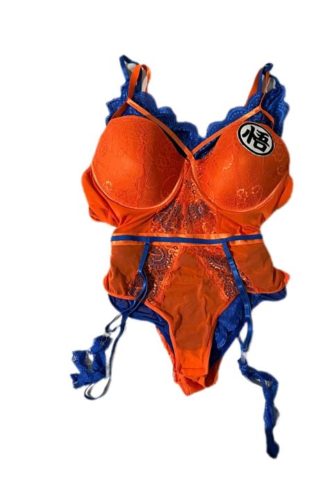 Custom Goku Lingerie Dragon Ball Z Inspired Etsy