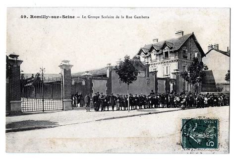 Romilly Sur Seine Romilly Sur Seine Le Groupe Scolaire De La Rue