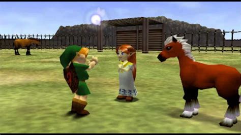 The Legend Of Zelda Ocarina Of Time Music N Ocarina Epona S Song