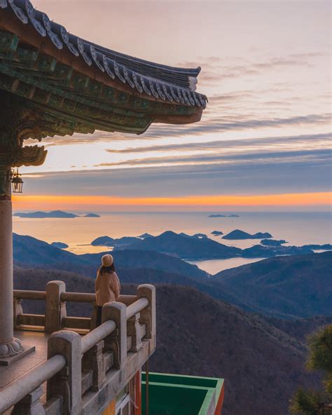 한국관광공사 대한민국 구석구석 On Twitter 황금빛으로 물든 하늘🌅과 푸른빛 바다🌊 사이 아름다운 경남 남해