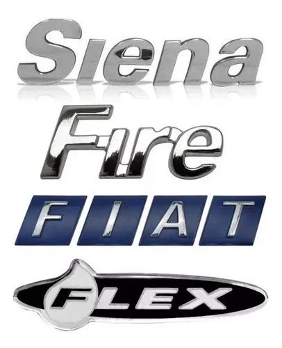 Kit Emblema Mala Siena Fire Flex Fiat P S Parcelamento