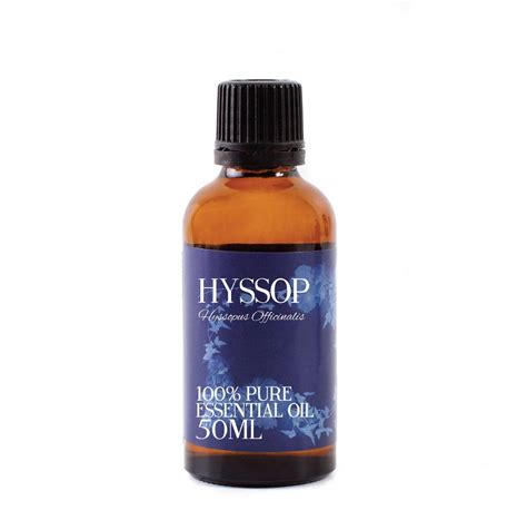 Hyssop Essential Oil 100 Pure 50ml Etsy