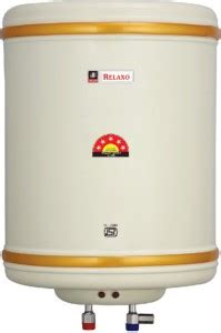 Relaxo 10 L Storage Water Geyser Fiesta Steel Body IVORY Price In