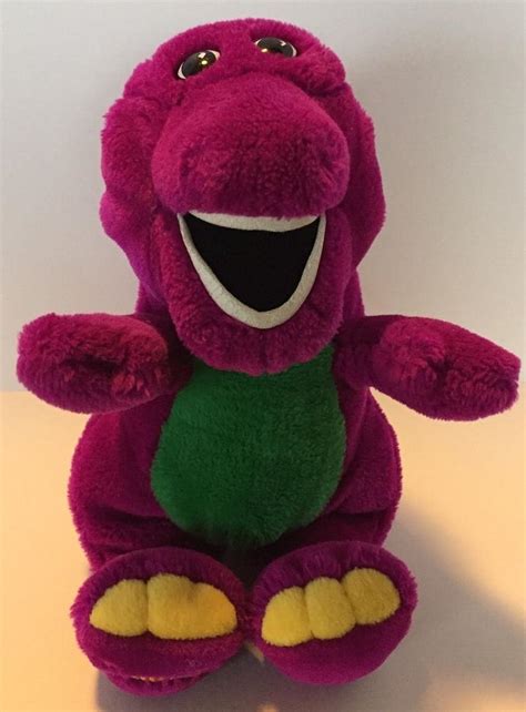 Dakin Original 13 Plush Barney Purple Dinosaur Vintage 1992 1842084269