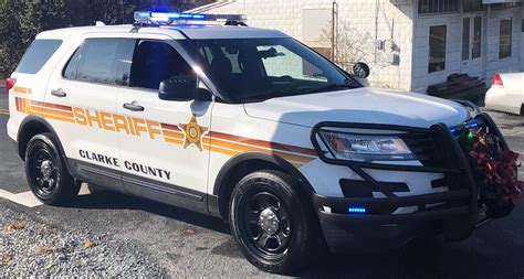 Clarke County Sheriff Department Ford Explorer Vehicle