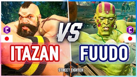 Sf6 🔥 Itazan Zangief Vs Fuudo Dhalsim 🔥 Street Fighter 6 Youtube