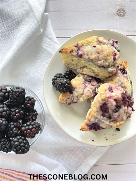 Super Fluffy Homemade Blackberry Scone Recipe The Scone Blog