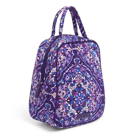 Vera Bradley Iconic Lunch Bunch Bag Purple Vera Bradley Lunch Bags