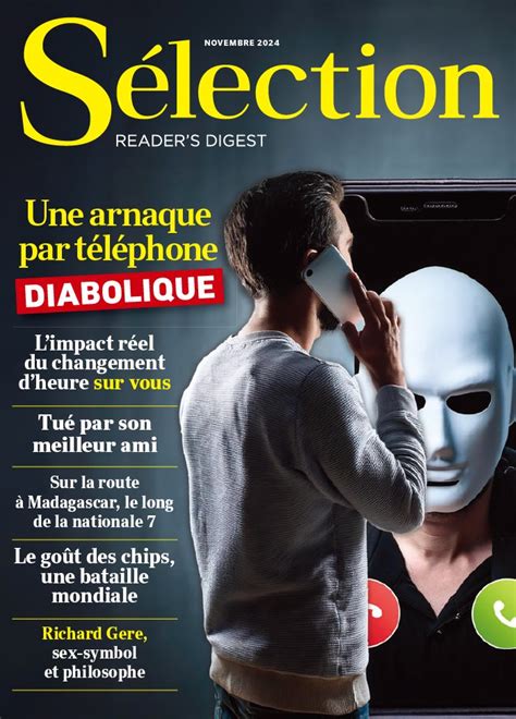 Lisez Sélection Reader s Digest du 01 novembre 2024 sur ePresse fr