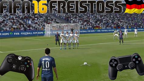 FIFA 16 Freistoss Tutorial Deutsch Xbox PS4 YouTube