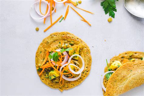 Red Lentil Pancakes Masoor Dal Chilla Enara Health