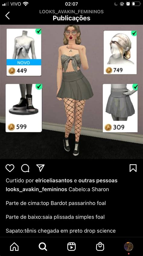 Pin De Lady Blue Em Avakin Life Looks Lukes Femininos Looks Femininos