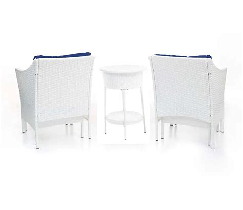 Buy Wicker Seating Outdoor Patio Set (White) at 40% OFF Online | Wooden ...