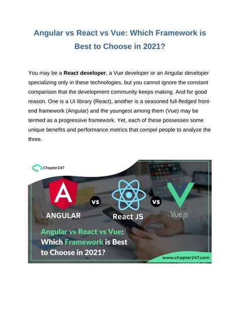 PPT Angular Vs React Vs Vue Which Framework Is Best To Choose In