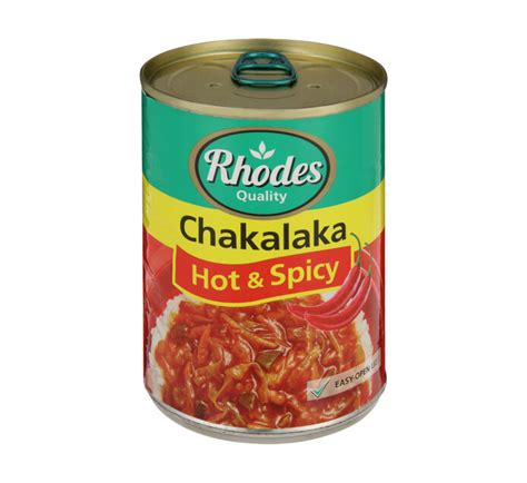 Rhodes Chakalaka Hot Spicy X G Makro