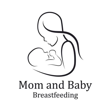 Beauty Nurse Lactating Mom Baby, Mommy Mother breastfeeding Lactation ...