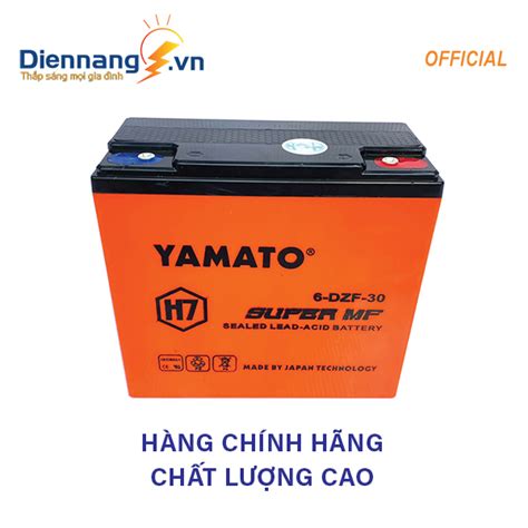 Ắc Quy Xe Máy Điện Ắc Quy Yamato 6 Dzf 30 Super H7