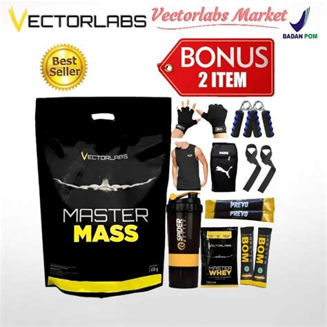 Jual Vectorlabs Master Mass Gainer 12 Lbs 12lbs Susu Protein Penambah