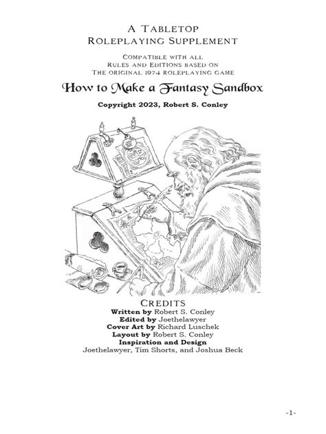 How_to_Make_a_Fantasy_Sandbox_Rev_10 | PDF