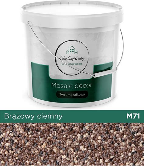 Tynk Colour Craft Coatings Tynk Mozaikowy Dekoracyjny Br Zowy Ciemny