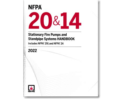 Buy Nfpa 20 And 14 Stationary Fire Pumps And Standpipe Systems Handbook