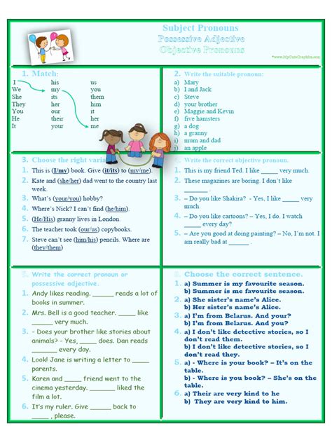 Pronouns Activities Promoting Classroom Dynamics Group Form 77456 Pdf