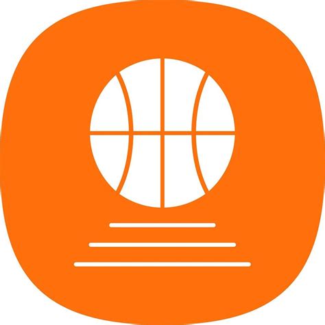 Basketball Glyph Curve Icon 42798825 Vector Art At Vecteezy