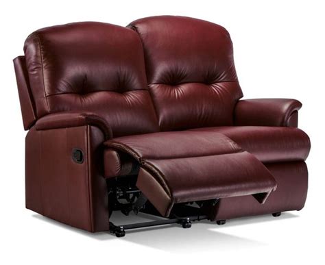 Sherborne Lincoln Two Seater Electric Reclining Leather Sofa