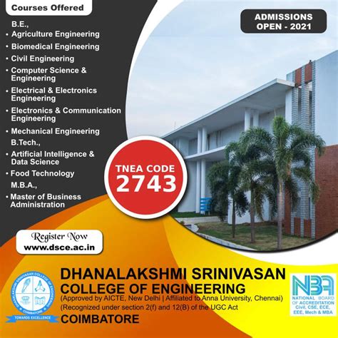 Admissions Open Courses Offered Dsce