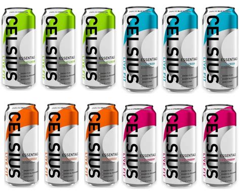 Buy Celsius Essential Energy Drink Low Calorie 12 Fl Oz 12 Pack 12