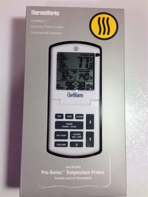 Hands On Review Thermoworks Chefalarm Thermometer And Timer Homebrew Finds