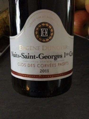 Eugene Dunoyer Clos Des Corvees Pagets Nuits Saint Georges 1er Cru Vivino