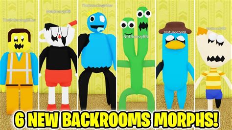 How To Get All New Backrooms Morphs In Backrooms Morphs Roblox