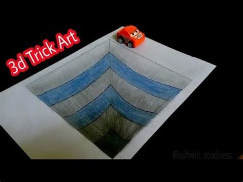 How To Draw 3d Hole Illusion Easy 3d Optical Illusion Pencil Drawing